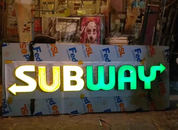 Retail sign board services solution Retail sign board services solution