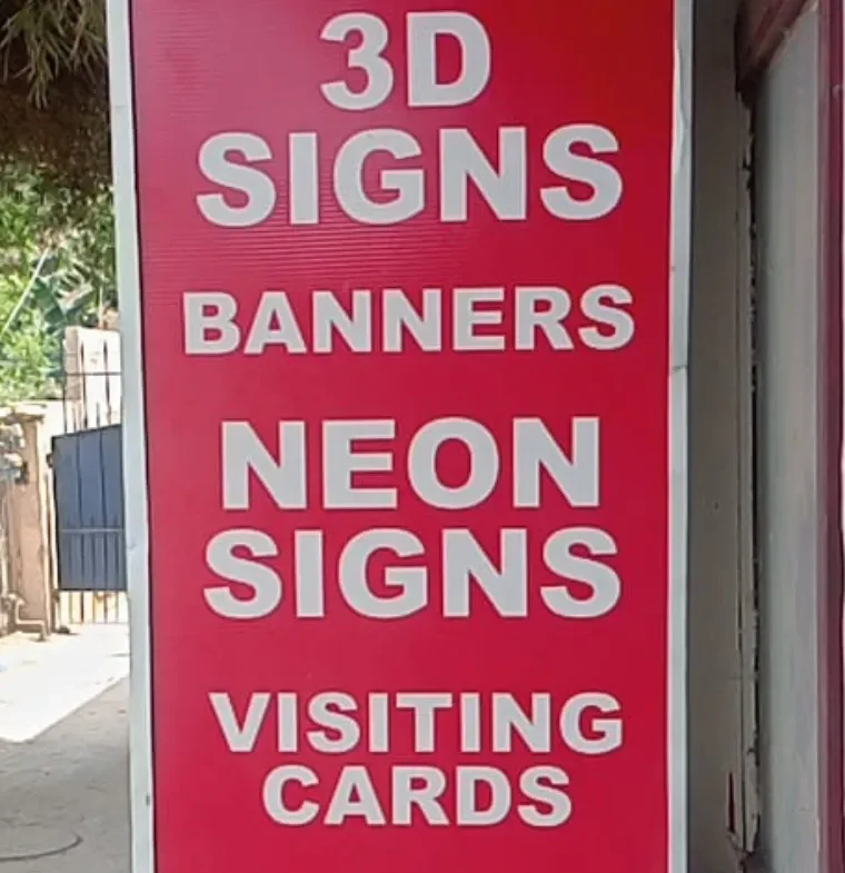 Flex Printing Sign Boards Services