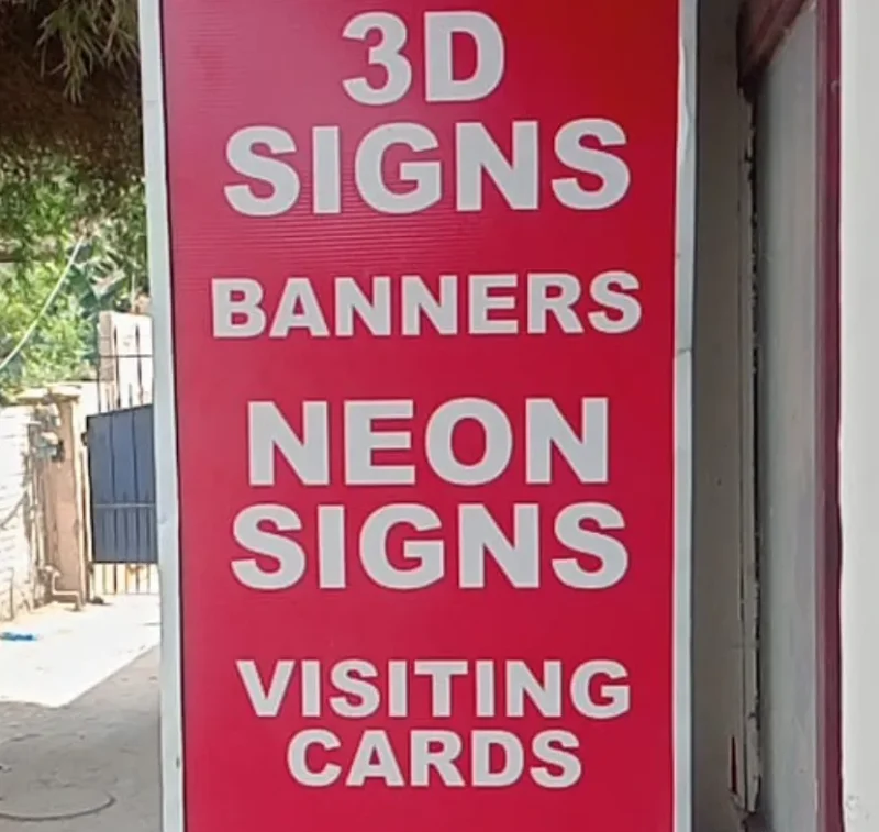 Flex Printing Sign Boards Services